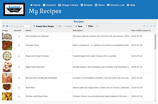 My Recipes